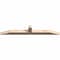 Ekena Millwork Portland Smooth Timber Gable Bracket, Douglas Fir, 60"W x 10"H x 3 1/2"D x 3 1/2"F, 4/12 Pitch GBW060X10X0404POR00SDF - alternate 5
